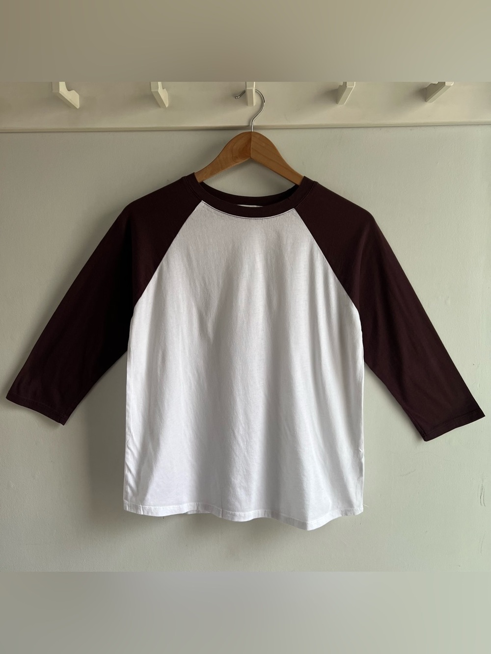 Treasure & Bond Women’s M Medium 3/4 Sleeve Baseball Tee 100% Cotton